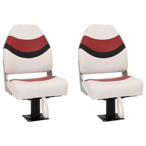 vidaXL Boat Seats 2 pcs with Pedestal 360&deg; Rotatable