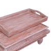 vidaXL Coffee Table Brown 90x50x40 cm Solid Mahogany Wood