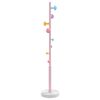 vidaXL Coat Stand Pink 172 cm Powder-coated Iron
