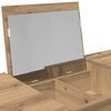 vidaXL Cosmetic Table with Drawer Artisan Oak 100 x 45 x76 cm