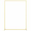 vidaXL Wedding Arch Gold 150 x 49.5 x 200 cm Steel