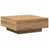 vidaXL Coffee Table Artisan Oak 80 x 80 x 31 cm