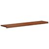 vidaXL Window Sill Brown Wood 160 x 35 x 4.5 cm PVC