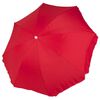 Bo-Camp Garden Parasol 200 cm Red