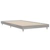 vidaXL Bed Frame without Mattress Grey Sonoma 90x190 cm Single Engineered Wood