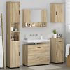 vidaXL Bathroom Furniture Set 5 pcs Sonoma oak 30 x 35 x 192 cm