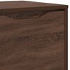 vidaXL Bathroom Cabinet Brown Oak 40.5 x 40 x 44 cm Engineered Wood