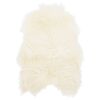 vidaXL Icelandic Sheepskin Chair Cover Cream 70x110 cm