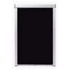 vidaXL Blackout Roller Blind Black CK02