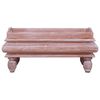 vidaXL Coffee Table Brown 90x50x40 cm Solid Mahogany Wood