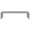 vidaXL Monitor Stand Grey Sonoma 60x23.5x12 cm Engineered Wood