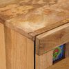 vidaXL Bedside Cabinet Natural 50 x 33 x 60 cm Solid Mango Wood