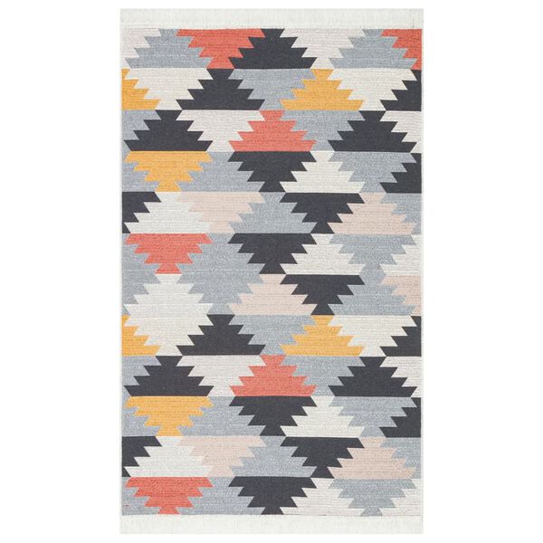 vidaXL Rug Multicolour 120x180 cm Cotton