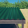 vidaXL Roof Panels 12 pcs Galvanised Steel Green 100x36 cm