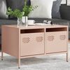 vidaXL TV Cabinet Pink 68x50x43.5 cm Cold-rolled Steel
