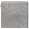 vidaXL Wall Cabinet Concrete Grey 30x42.5x40 cm Engineered Wood