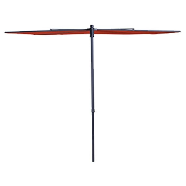 Madison Balcony Parasol Sun Wave 270x150 cm Brick Red