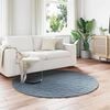vidaXL Faux Rabbit Fur Rug Olite Anthracite &Oslash; 160 cm Polyester