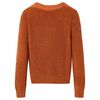 Kids' Sweater Knitted Cognac 128