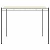 vidaXL Gazebo Fabric Cream White