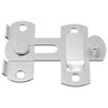 vidaXL Door Latch 12 pcs Silver 70 x 8 mm Steel
