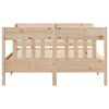vidaXL Bed Frame without Mattress 140x200 cm Solid Wood Pine