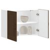 vidaXL Kitchen Wall Cabinet Kalmar Brown Oak Engineered Wood