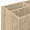 vidaXL Umbrella Stand Sonoma Oak 65 x 24 x 50 cm Engineered Wood