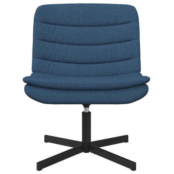 vidaXL Swivel Chair Blue 63 x 75 x 76 cm Fabric