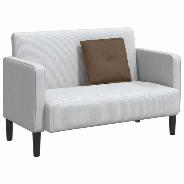 vidaXL Back Pillow Brown 50 x 19 x 45 cm Fabric