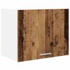 vidaXL Hanging Cabinet Old Wood and White 50 x 31 x 40 cm
