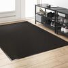 vidaXL Doormat Black 120 x 180 cm 100% Polyamide