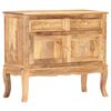 vidaXL Sideboard 80x35x70 cm Solid Mango Wood