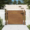 vidaXL Garden Gate 100x75 cm Corten Steel