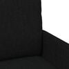 vidaXL Sofa Sets with Cushion 3 pcs Black 115 x 56 x 80 cm Plywood