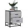 vidaXL Bedside Cabinets 2 pcs Grey Sonoma 40x31x50 cm Engineered Wood