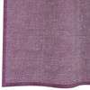vidaXL Voile Curtains with Loops 2 pcs Purple 140x175 cm