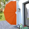 vidaXL Collapsible Terrace Side Awning Terracotta 160 cm