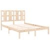 vidaXL Bed Frame without Mattress 120x200 cm Solid Wood Pine