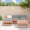 vidaXL 5 Piece Garden Lounge Set Solid Wood Douglas
