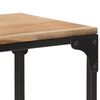 vidaXL Console Table 110x30x75 cm Solid Acacia Wood