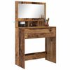 vidaXL Bedroom Dressing Tables with Drawer Old Wood 80 x 39.6 x 135 cm