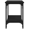 vidaXL Side Table Black 40x30x42 cm Engineered Wood