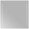 vidaXL LED Bathroom Mirror 40x40 cm
