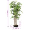 vidaXL Artificial Bamboo Tree 500 Leaves 80 cm Green