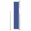 vidaXL Patio Retractable Side Awning 170x300 cm Blue