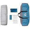 vidaXL Instant Tent Folding with Storage Blue 280 x 280 x 160 cm Steel