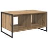vidaXL Coffee Table Artisian Oak 80 x 50 x 40 cm Engineered Wood