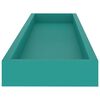 vidaXL Loggia Wall Shelves 4 pcs Blue 80x15x4 cm MDF