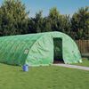 vidaXL Greenhouse with Steel Frame Green 100 m&sup2; 20x5x2.3 m